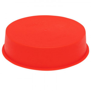 Заглушка для двустенных труб d110 мм красная Plast EC110