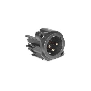 AC3MAV-AU-PRE, Разъемы XLR 3 PIN PLASTIC PANEL MOUNT PCB