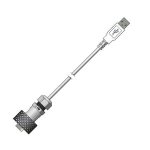 17-200371, USB-коннекторы USB Patch Cord 2M Typ A Ind-Typ A Std