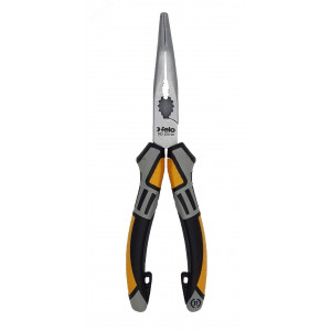 Длинногубцы угловые с резцом 205мм Felo 59222040