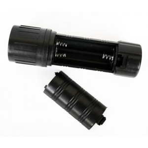 Фонарь 7102-ТН 1LED 1 режим 3хR03 черн. (блист.-пакет) 11788