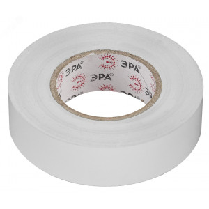Изолента ПВХ 19ммх20м бел. C0036542