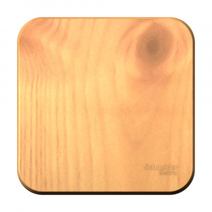 Выключатель 1-кл. ОП Blanca 10А IP20 (сх. 1) 250В с изолир. пластиной ясень SE BLNVA101015