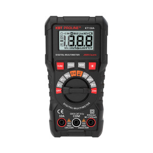 KT 130A серия PROLINE, Мультиметр компактный цифровой SMART с True RMS, ЖК-дисплей, ACA/DCA/ACV/DCV/R/C/F/t