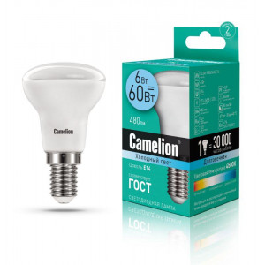 Лампа светодиодная LED6 R50/845/E14 6Вт рефлектор матовая 4500К бел. E14 480лм 170-265В 11659