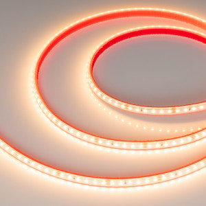 Лента герметичная RTW-PS-A120-10mm 24V Warm2700 (9.6 W/m, IP67, 2835, 50m) 024579(2), Светодиодная лента (монтажная бобина 50м) RTW-PS-A120, герметичная (PS-силиконовая экструзия). Светодиоды 2835, 120 шт/м (6000 шт на 50 м), белая плата, ширина 10 мм, скотч 3M. Цвет ТЁПЛЫЙ 2700 K, цветопередача CRI>85, угол 120°. Питание 24V, мощность 9.6