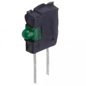 5352T5-5VLC, Светодиодные индикаторы для печатного монтажа GREEN DIFFUSED 5 Volt Low Current