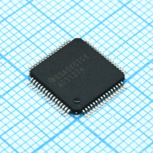 ADS1274IPAPR, АЦП 24-х разрядный 10K-144K 64-HVQFP