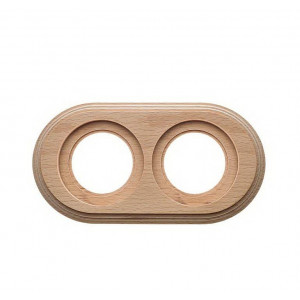 Рамка 2-м ретро дерево натурэль BF1-620-10