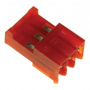 3-643813-3, Разъем типа провод-плата, 2.54 мм, 3 контакт(-ов), Гнездо, Серия AMP MTA-100, IDC / IDT, 1 ряд(-ов)