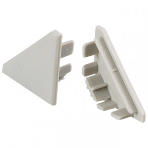 Заглушка KLUS-P45 Flat 020902, Заглушка пластиковая для профиля KLUS-P45 под плоский экран KLUS-P45-Flat