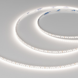 Лента MICROLED-M266-4mm 24V Day5000 (12 W/m, IP20, 2216, 5m) 037822, Светодиодная лента MICROLED-M266, открытая IP20. Светодиоды 2216, 266 шт/м (1330 шт на 5 м), белая плата 4 мм, скотч 3M. Цвет ДНЕВНОЙ 5000 K , цветопередача CRI>90, угол 120°. Питание 24 В, мощность 12 Вт/м (60 Вт на 5 м). Размеры 5000x4x1.6 мм. Мин.отрез