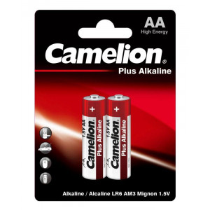 Элемент питания алкалиновый AA/LR6 1.5В Plus Alkaline LR6-BP2 BL-2 (блист.2шт) 1652