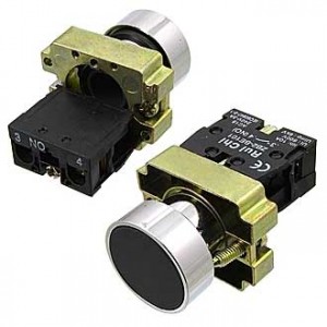 3SA8-BA21, Кнопочный переключатель серии 3SA8 с потайным толкателем без фиксации на замыкание, NO, 240В, 3А