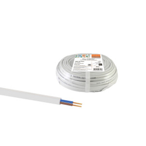 Шнур ШВВПмб 2х0,5 (20м), белый Народный SQ0120-0201