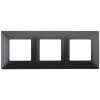 14-5003-05 Рамка на 3 поста, Elegance, антрацит (10/100/1200) Б0034397