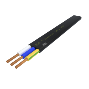 Кабель силовой ППГ-П нг(А)-HF 3х1.5ок(N.PE)-0.66 однопроволочный черный (бухта) 00-00009686