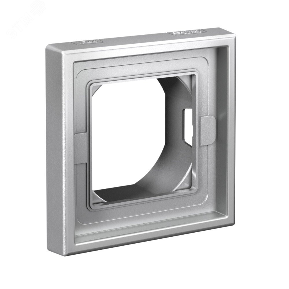 Изображение товара Рамка 1-м ArtGallery IP44 алюминий SE GAL440301 для электросетей