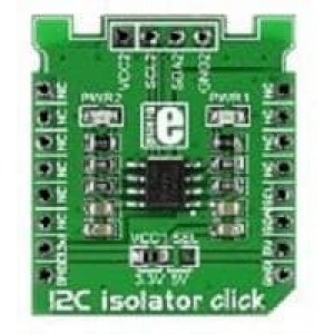MIKROE-1878, Средства разработки интерфейсов I2C Isolator click