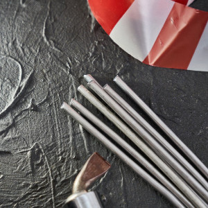 Припой пруток ПОС-40 (d8мм L400мм 195±10гр) 09-3541