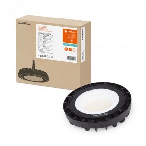 Светильник светодиодный HIGH BAY COMPACT ДСП 83Вт 4000К 10000лм IP65 черн. хайбей темперир. стекло 4058075708174