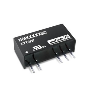 NMK2409SC, Преобразователи постоянного тока в постоянный с изоляцией +/-9Vout +/-111mA 15Vin 2W SIP