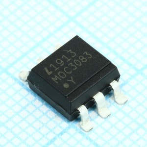 MOC3083S-TA1, Оптопара симисторная изоляция 5кВ 6DIP