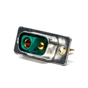 302W2CPXX41A10X, Соединители D-Sub со смешанными контактами 2W2C M LOADED POWER SOLDER CUP