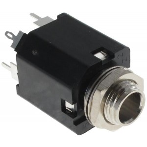 ACJS-MN-5, Телефонные разъемы 1/4"VERT CHASIS CONN MNT Needle CONT