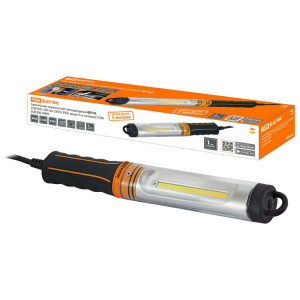 Светильник переносной светодиодный ФП10, COB 6 Вт, 360 лм, 230 В, IP65, шнур 5 м, сетевой, SQ0306-0009