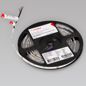 Лента RT-B30-10mm 12V RGB (7.2 W/m, IP20, 5060, 5m) 010596(2), Светодиодная лента RT-B30, открытая. Светодиоды 5060, 30 шт/м (150 шт на 5 м), белая плата, ширина 10 мм, скотч 3M. Цвет RGB, угол 120°. Питание 12V, мощность 7.2 Вт/м (36 Вт на 5 м). Размеры 5000x10x2.2 мм. Мин. отрезок 100 мм, 3 светодиода. Цена за 1 м.