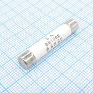 ВП3Б-1В  5А имп. 7*30, Предохранитель 5А 250В  7*30мм в керамическом корпусе