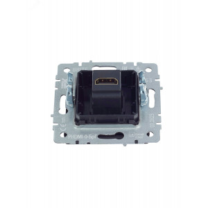 IEK BRITE BASE Графит Розетка HDMI РHDMI-0-БрГ
