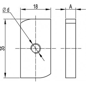 Гайка для подвешивания профиля М10х40 горячеоцинкованная CM141000HDZ