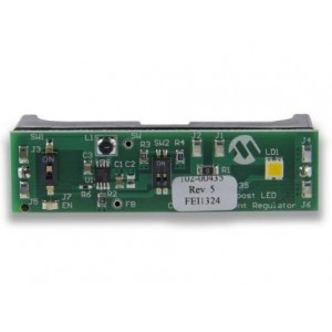ADM00435, Средства разработки интегральных схем (ИС) управления питанием MCP1643 0.5W LED Driver Demo Board