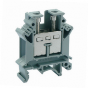 Проходная клемма UKHV-16, Проходная клемма, тип фиксации провода: винтовой, номинальное сечение: 16 мм кв., 76A, 1000V, ширина: 12,2 мм, цвет: серый, тип монтажа: DIN35