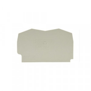 Боковая крышка APF 2,5 - 4, Крышка боковая, для клемм WKF 2,5... / WKF 4..., цвет: серый