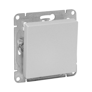 Механизм выключателя, одноклавишный, алюминий Эпика EKF UP1-SWA-10