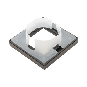 1 - местная рамка, IP44, мокко, пластик Эпика EKF UP1-FPM-01-44