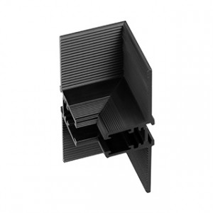 Коннектор угловой MAG-MICROCOSM-CON-FDW-L90-INT (BK, внутренний) 044525, Угловой коннектор для встраиваемого трека MAG-MICROCOSM. Материал алюминий. Цвет черный. Размеры 50x15x20мм. Аксессуары для соединения с треком приобретаются отдельно.