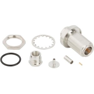 172129-10, РЧ соединители / Коаксиальные соединители N Type Strg Crimp Jack