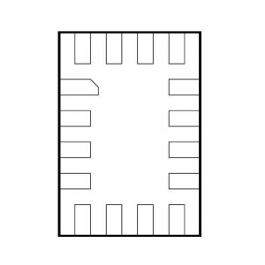 NX3DV2567GU.115, ИС аналогового переключателя QUAD 4PDT 4.3V