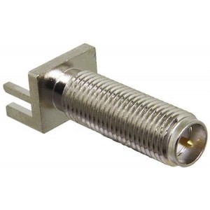 CONREVSMA003.062-L, РЧ соединители / Коаксиальные соединители RP-SMA Fml Edge Mnt 0.062" PCB, Long