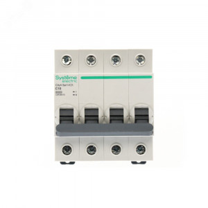 Systeme Electric City9 Set Автоматический выключатель (АВ) С 10А 4P 6kA 400В