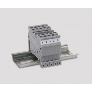 Маркировка клемм SMK-CX-4 мм кв., Для клемм Phoenix Contact (серия: UT, ST и PT), cечение клеммы 2,5 мм кв., ширина маркера 5,2 мм, кол-во в ряду/в ячейке 10/20, цвет белый, для принтера: RT200, RT230, в упаковке 5700 маркеров