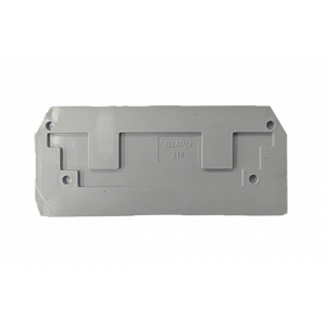 Торцевая крышка 210121, Торцевая крышка, для клемм TA10, цвет: серый