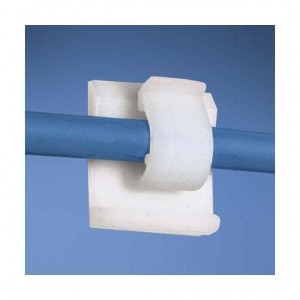 ACC38-AT-C, Кабельный монтаж и принадлежности Cord Clip Hi Temp Adh. .38 (9.7mm)