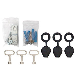 Щит с монтажной панелью ЩМПг-100.65.30 каб фланец IP65 PROxima mb65-1006530-m