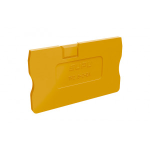 Боковая крышка TP2.5-2-OG-EA, Крышка боковая, для клемм TP2.5-2..., цвет: оранжевый