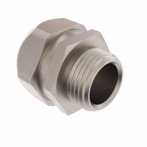 Муфта металлорукав-коробка DN 20,М25х1,5 наружная резьба 6014-25A